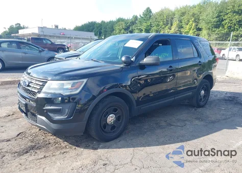 2016 Ford Explorer Police Interceptor from USA, damaged, VIN 1FM5K8ARXGGB43997